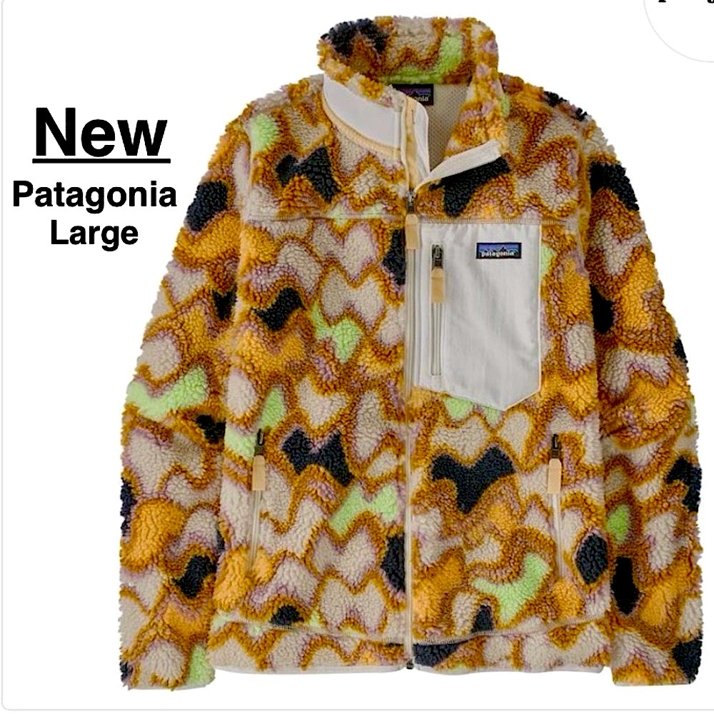 New PATAGONIA Classic Retro-X® Fleece Jacket Women's Size L with tags ⭐️⭐️⭐️⭐️